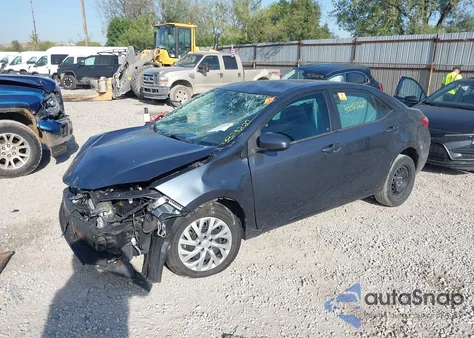 2017 Toyota Corolla Le from USA, damaged, VIN 2T1BURHE8HC880741